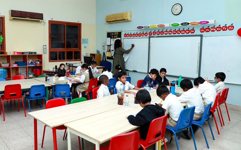 Study time at Cambridge international School Doha Qatar