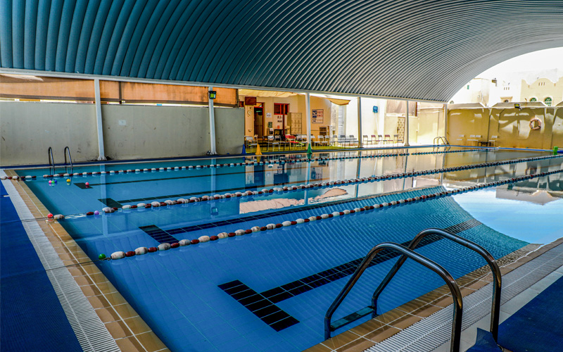 swimming pool at Cambridge International School