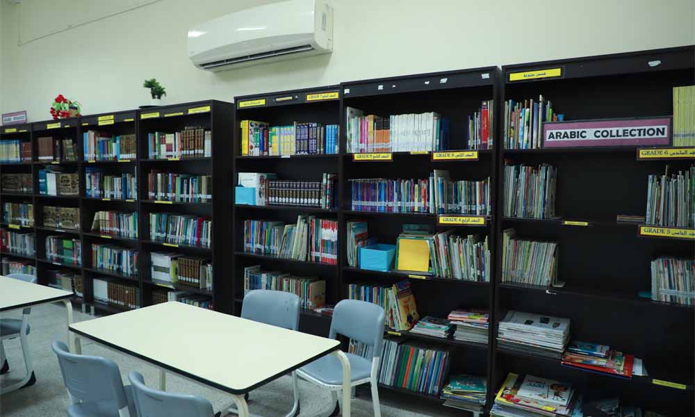 Library room at Cambridge international school Doha Qatar